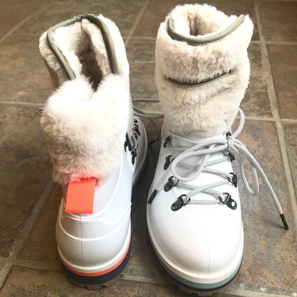 MICHAEL KORS Lanis Waterproof Lace-Up Boot NEW - Picture 7 of 9